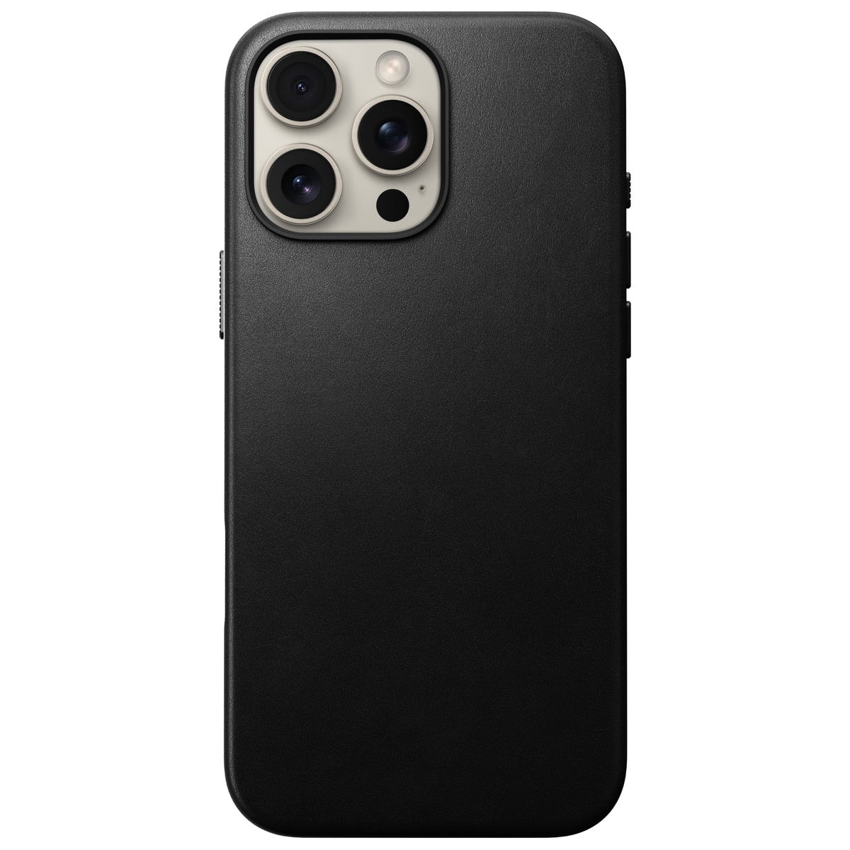 iPhone 16 Pro Max MagSafe-skal - Traditional Leather Black