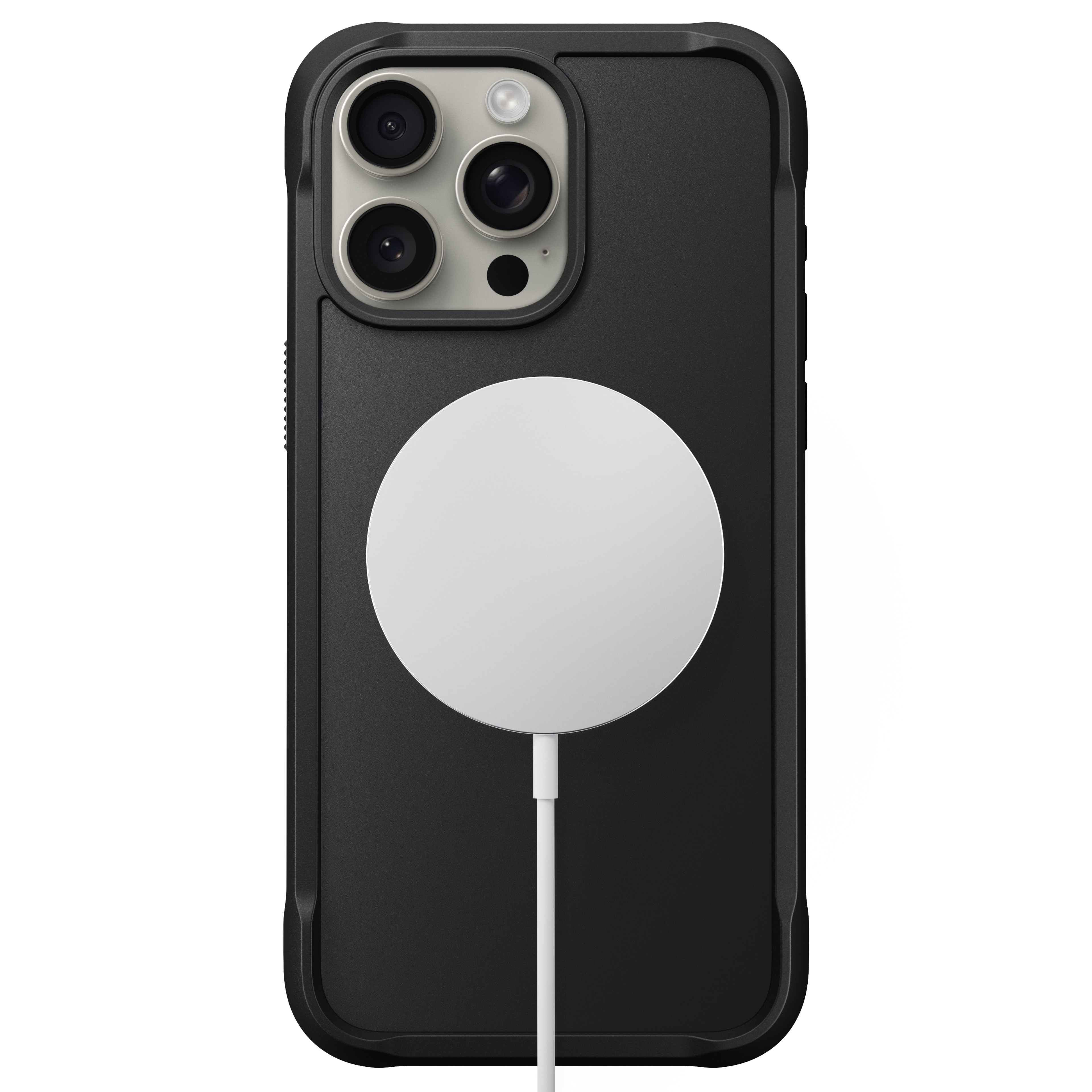 iPhone 15 Pro Max Rugged Skal MagSafe Black