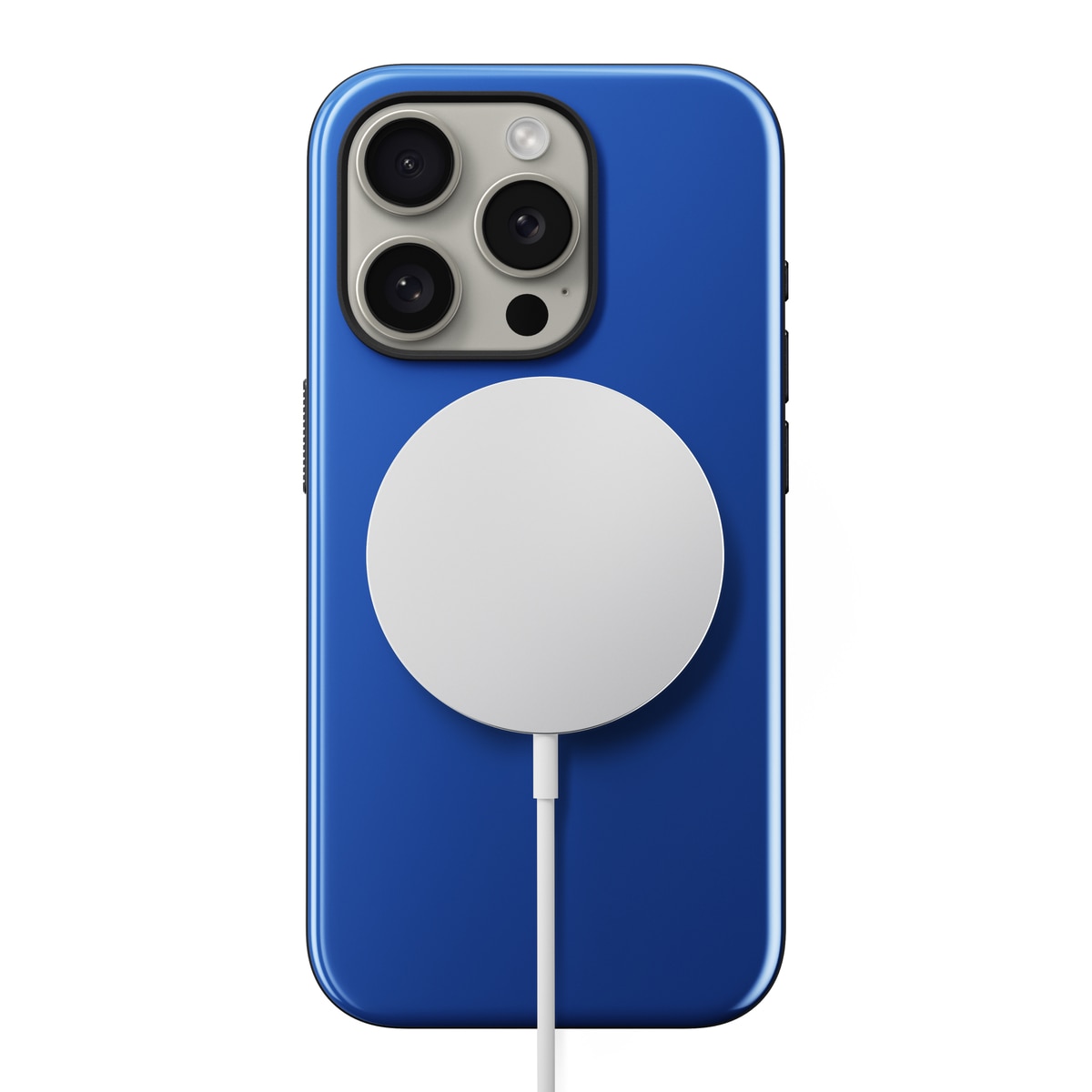 iPhone 15 Pro Sport Skal MagSafe Super Blue