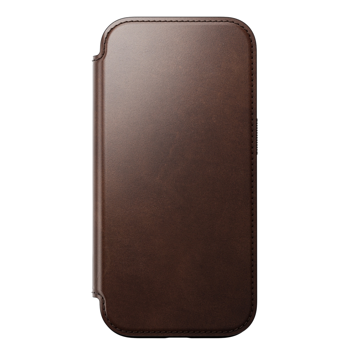 iPhone 16 Pro Läderfodral MagSafe  - Modern Horween Leather Folio Rustic Brown