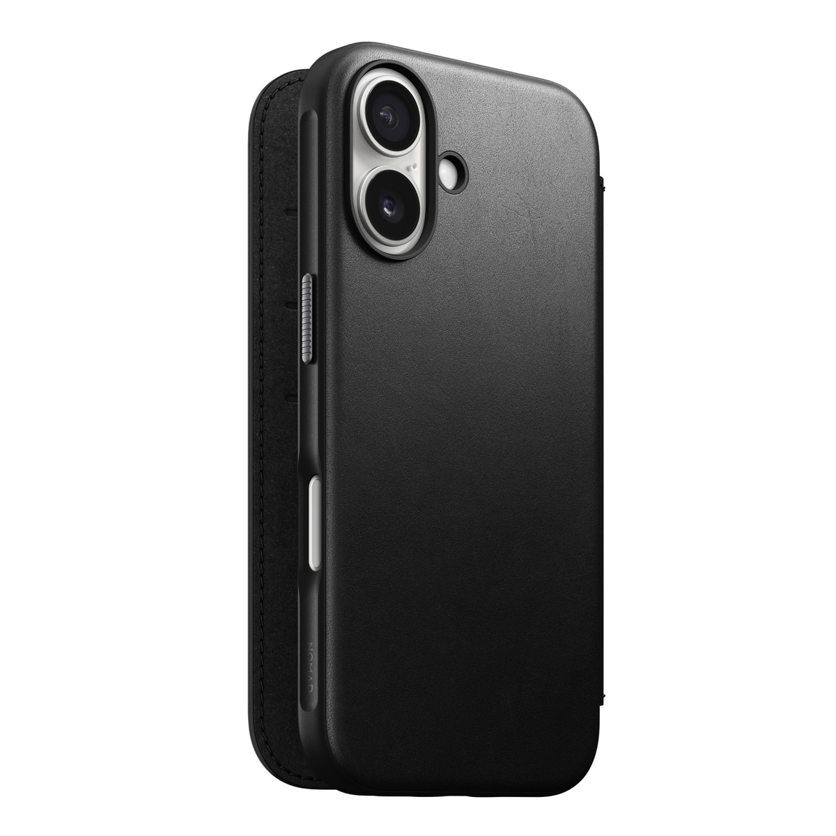 iPhone 16 Fodral MagSafe - Modern Leather Folio, Black