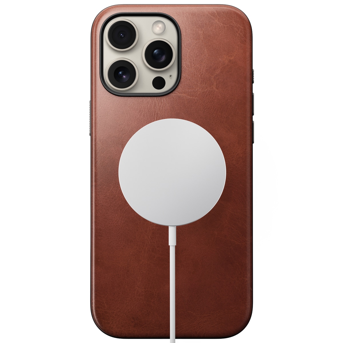 iPhone 16 Pro Max Läderskal MagSafe - Modern Horween Leather Olde Dublin