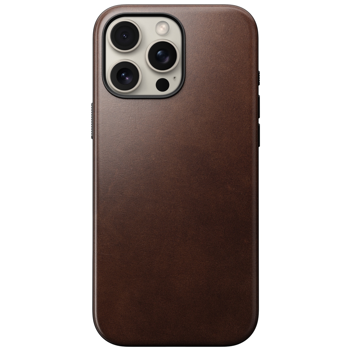 iPhone 16 Pro Max Läderskal MagSafe - Modern Horween Leather Rustic Brown