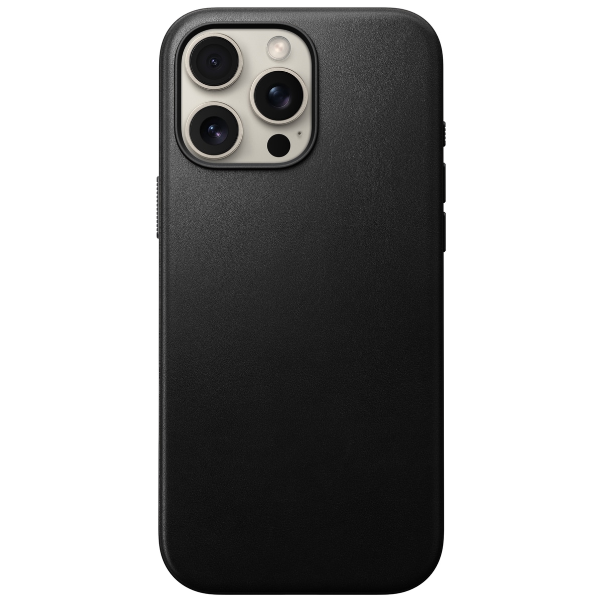 iPhone 16 Pro Max MagSafe Skal - Modern Leather Black