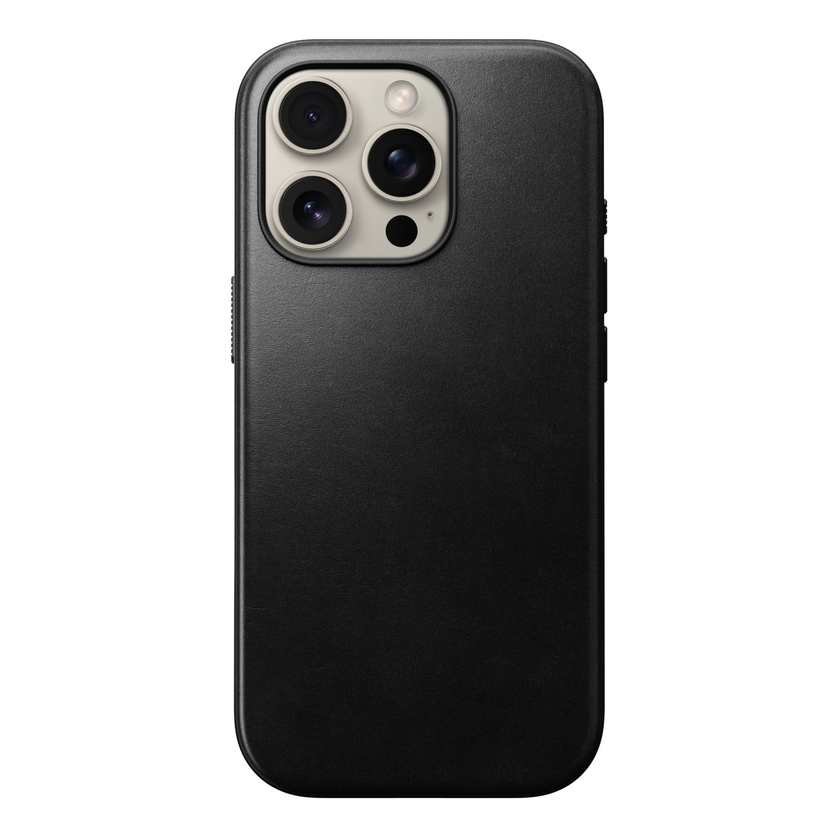 iPhone 16 Pro Max Läderskal MagSafe - Modern Horween Leather Black