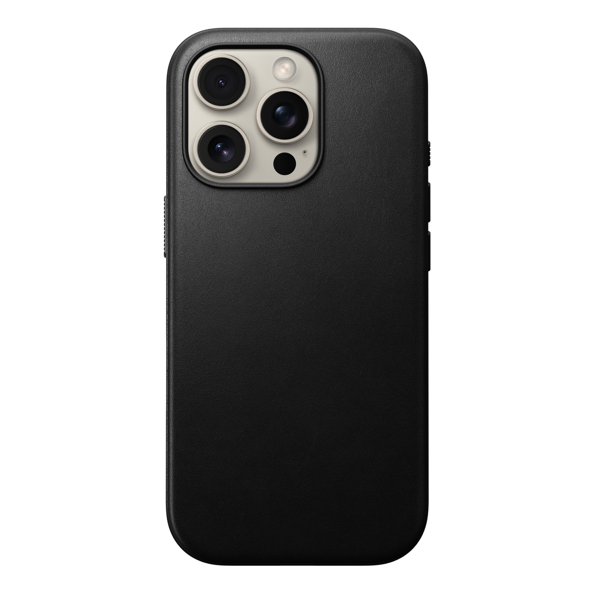 iPhone 16 Pro MagSafe Skal - Modern Leather Black