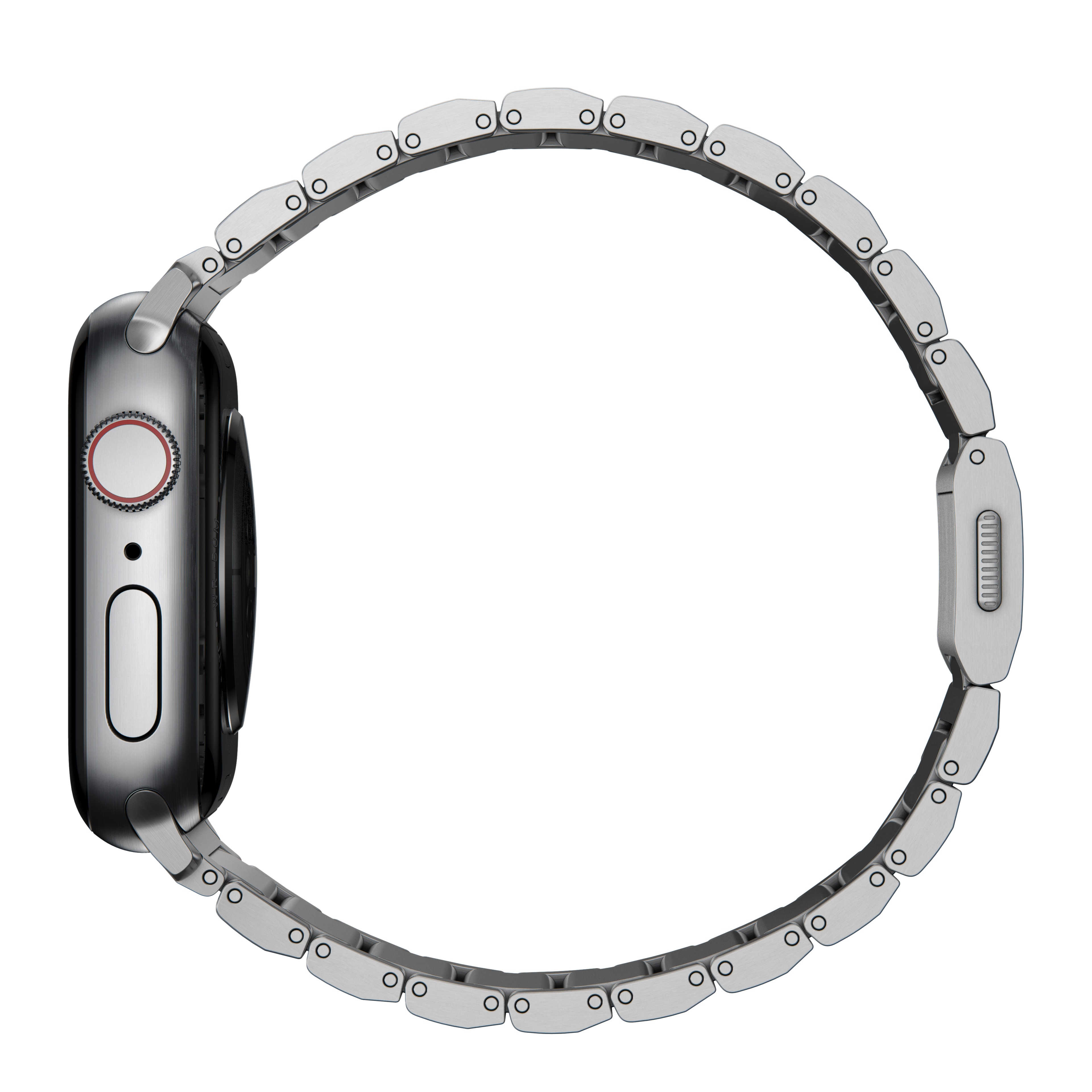 Apple Watch Series 10 46mm Titanium Armband, Silver
