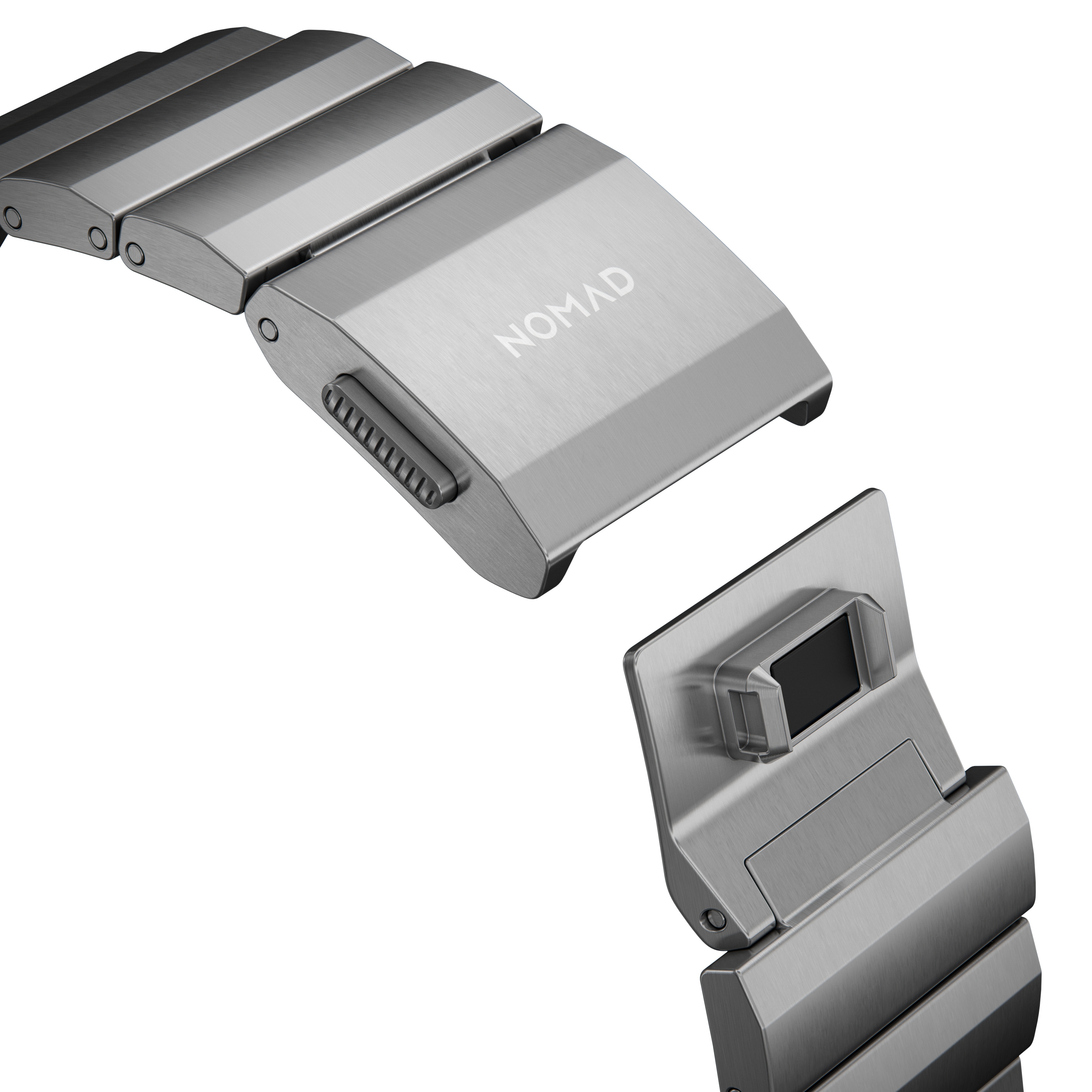 Apple Watch Series 10 46mm Titanium Armband, Silver