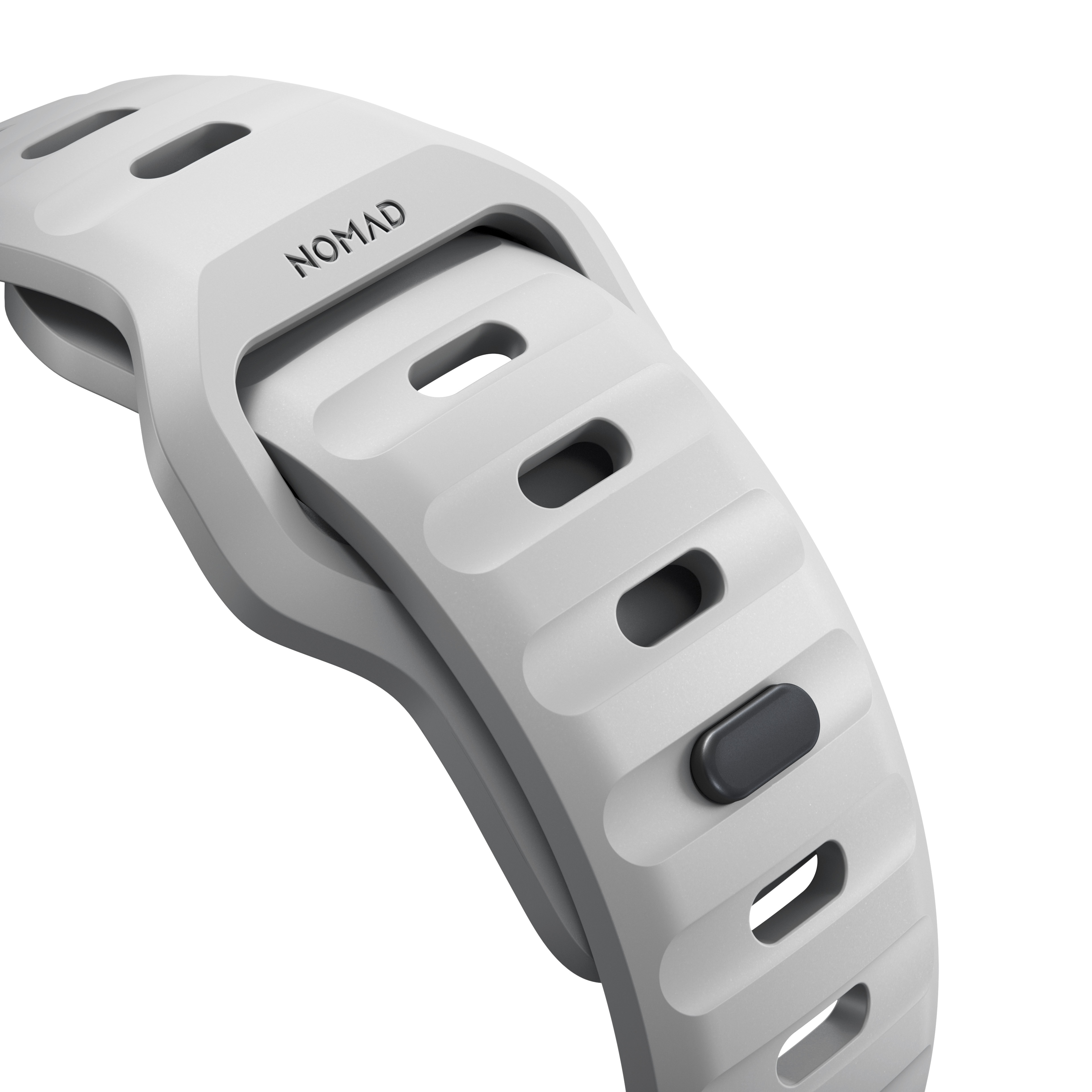 Apple Watch Series 8 45mm Armband - Sport Band Lunar Gray