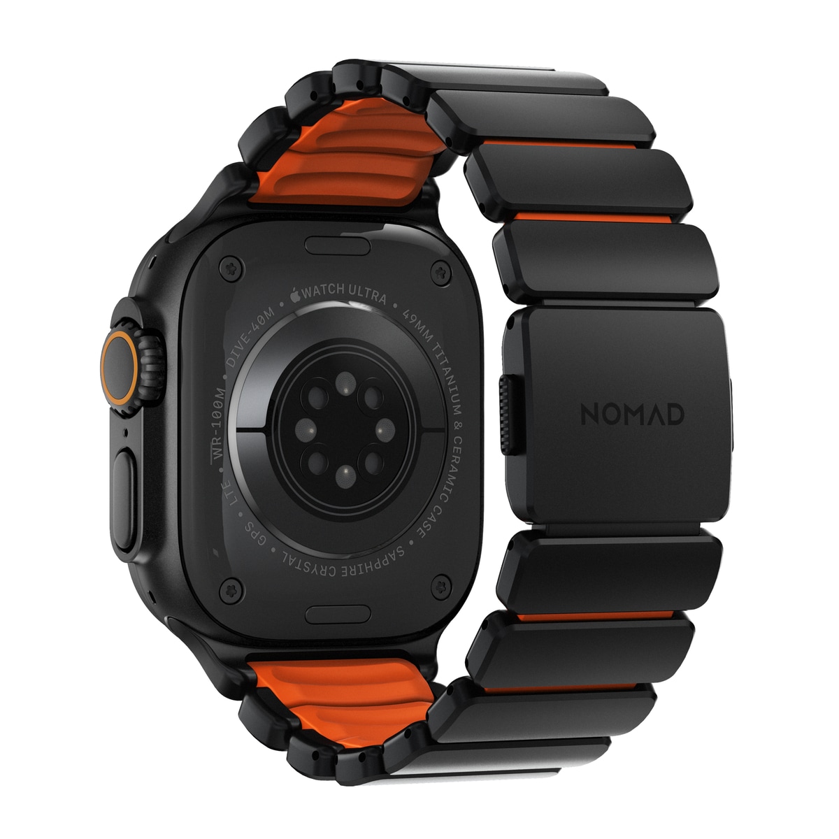Apple Watch Series 10 46mm Titanium Armband, Svart