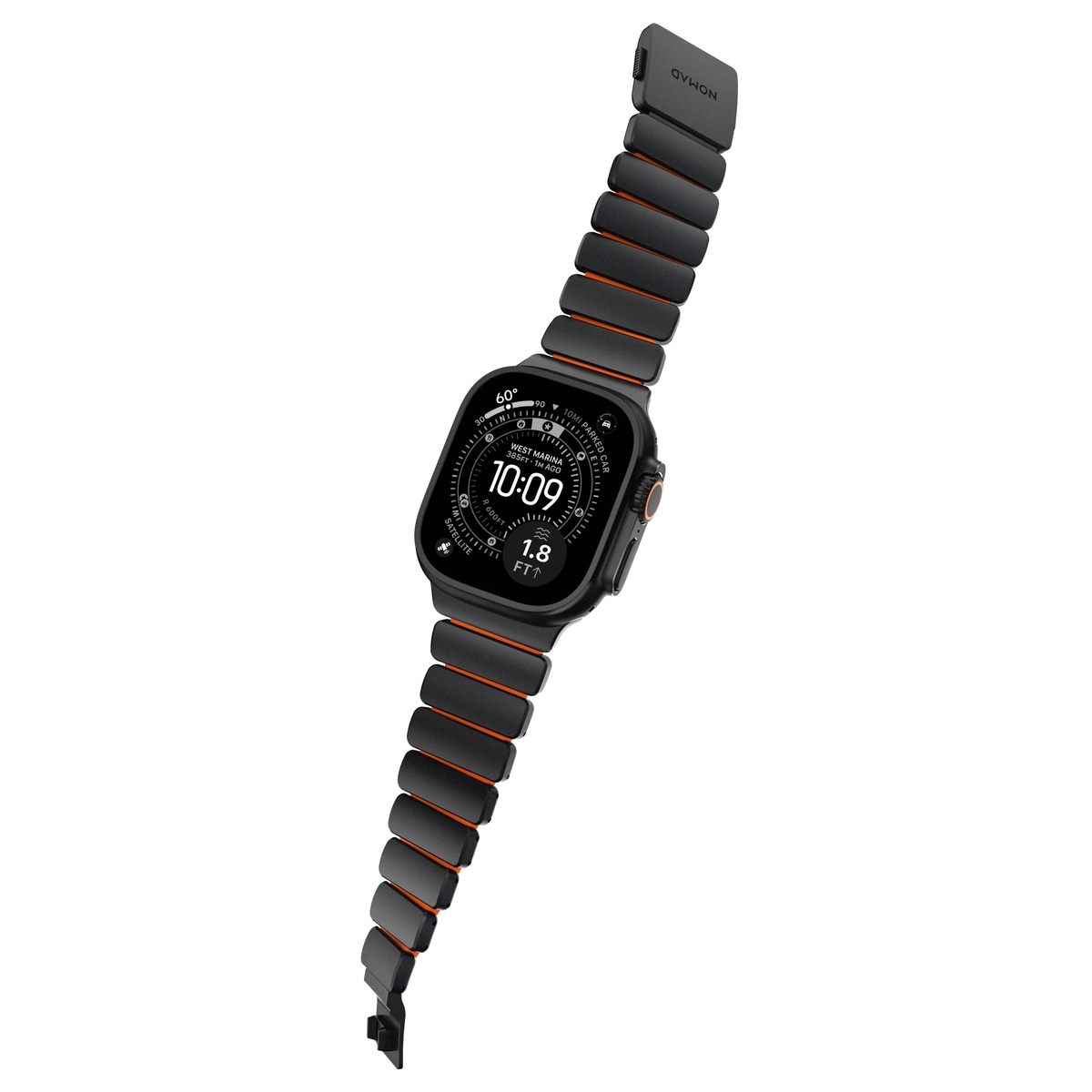 Apple Watch Series 10 46mm Titanium Armband, Svart