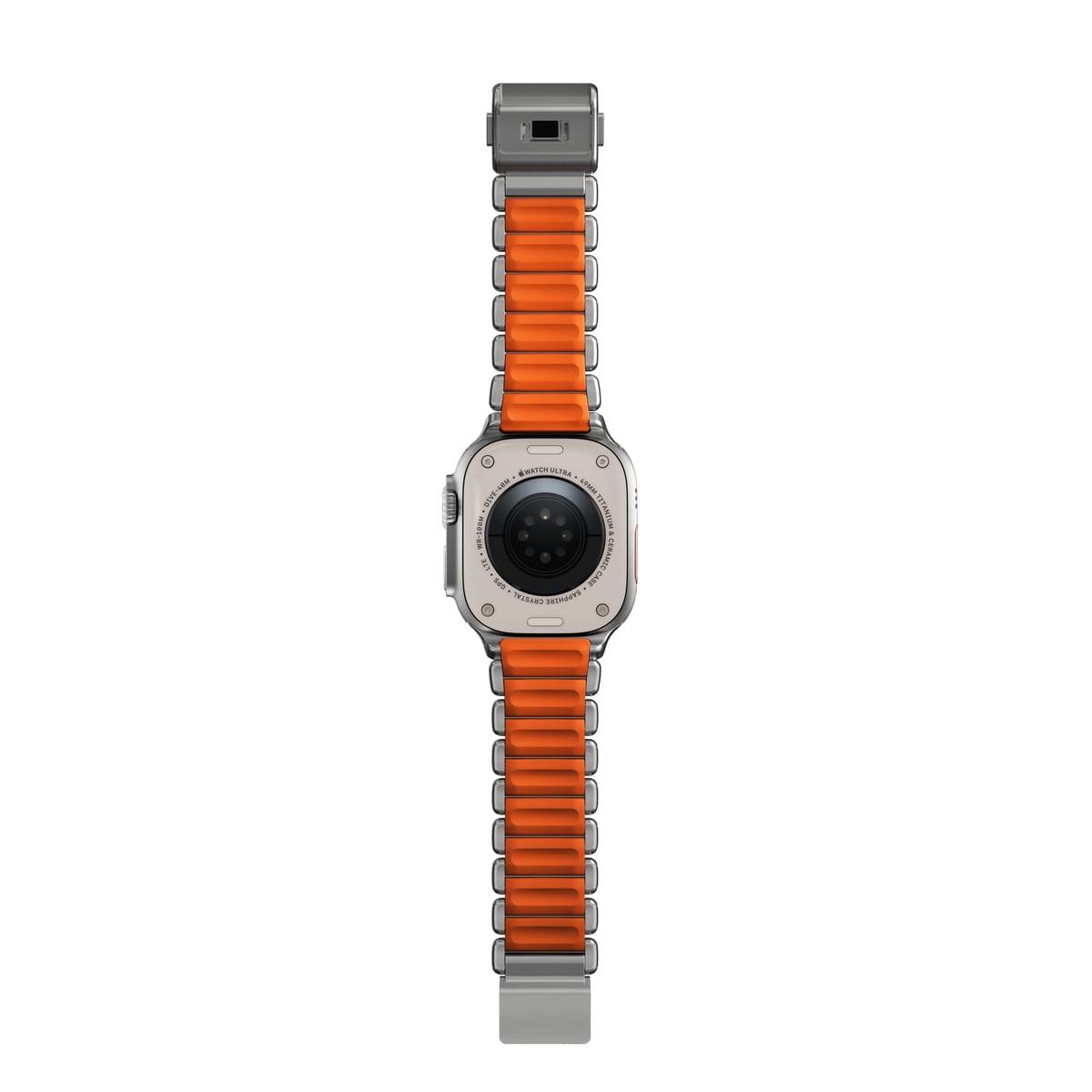 Apple Watch Series 10 46mm Titanium Armband, Silver
