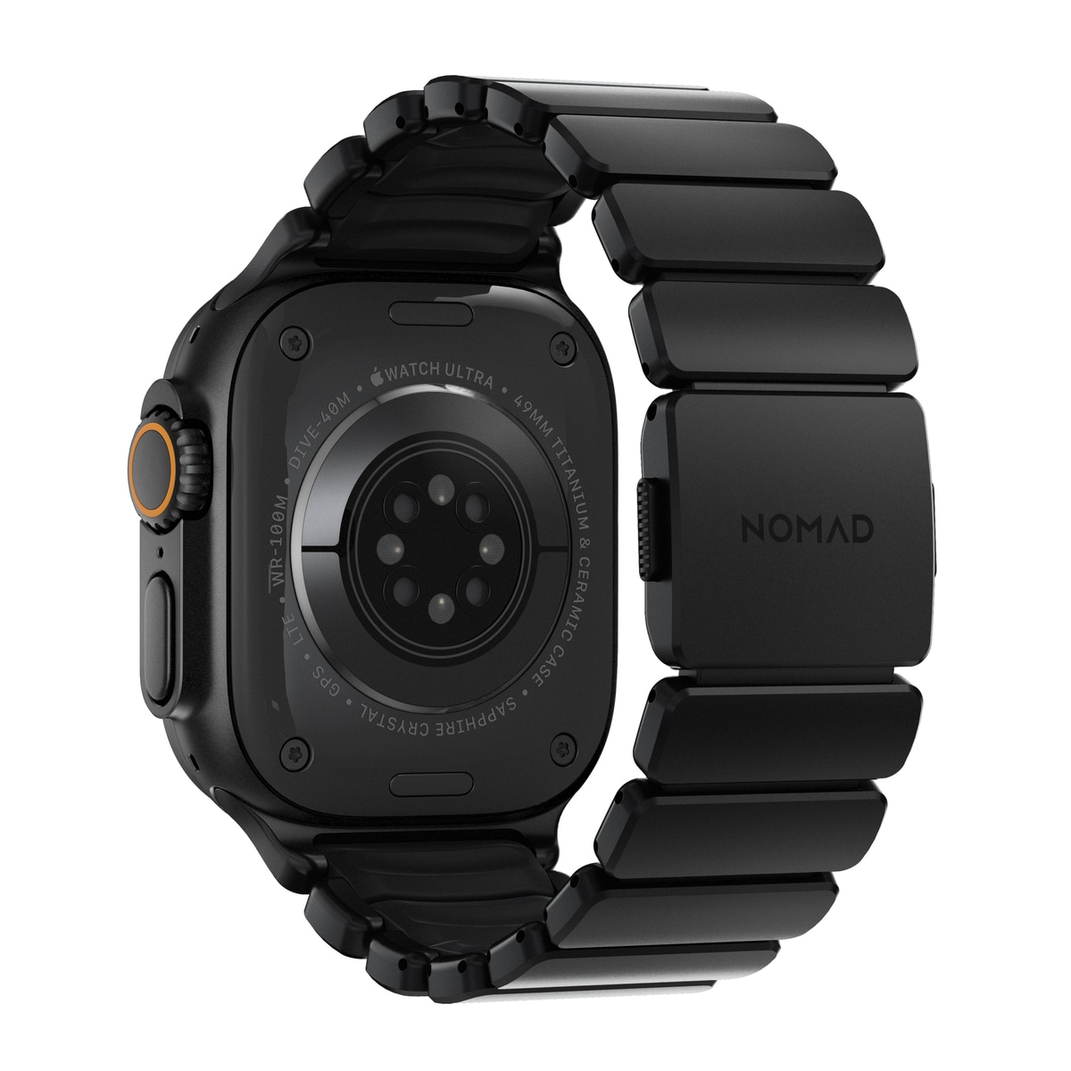 Apple Watch Series 10 46mm Titanium Armband, Svart