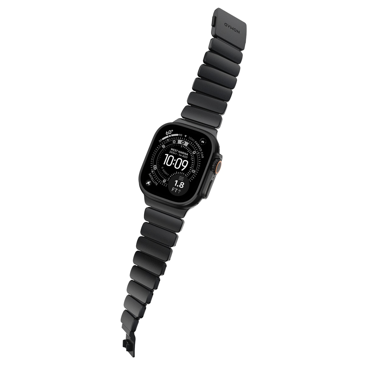 Apple Watch Series 10 46mm Titanium Armband, Svart
