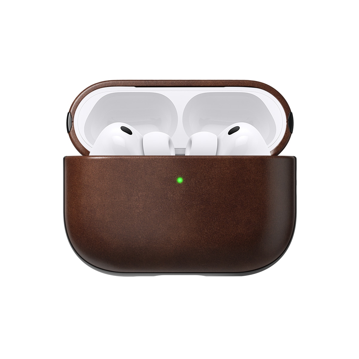 Apple AirPods Pro 3 Läderskal - Modern Case Leather, Rustic Brown
