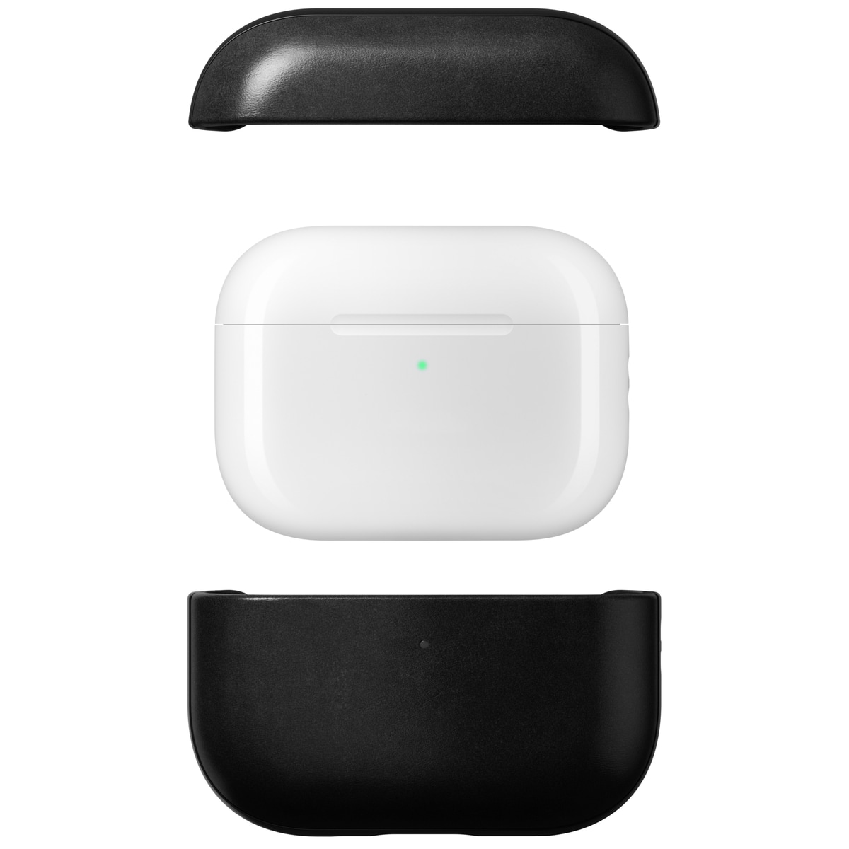 Apple AirPods Pro 3 Läderskal - Modern Case Leather, Black