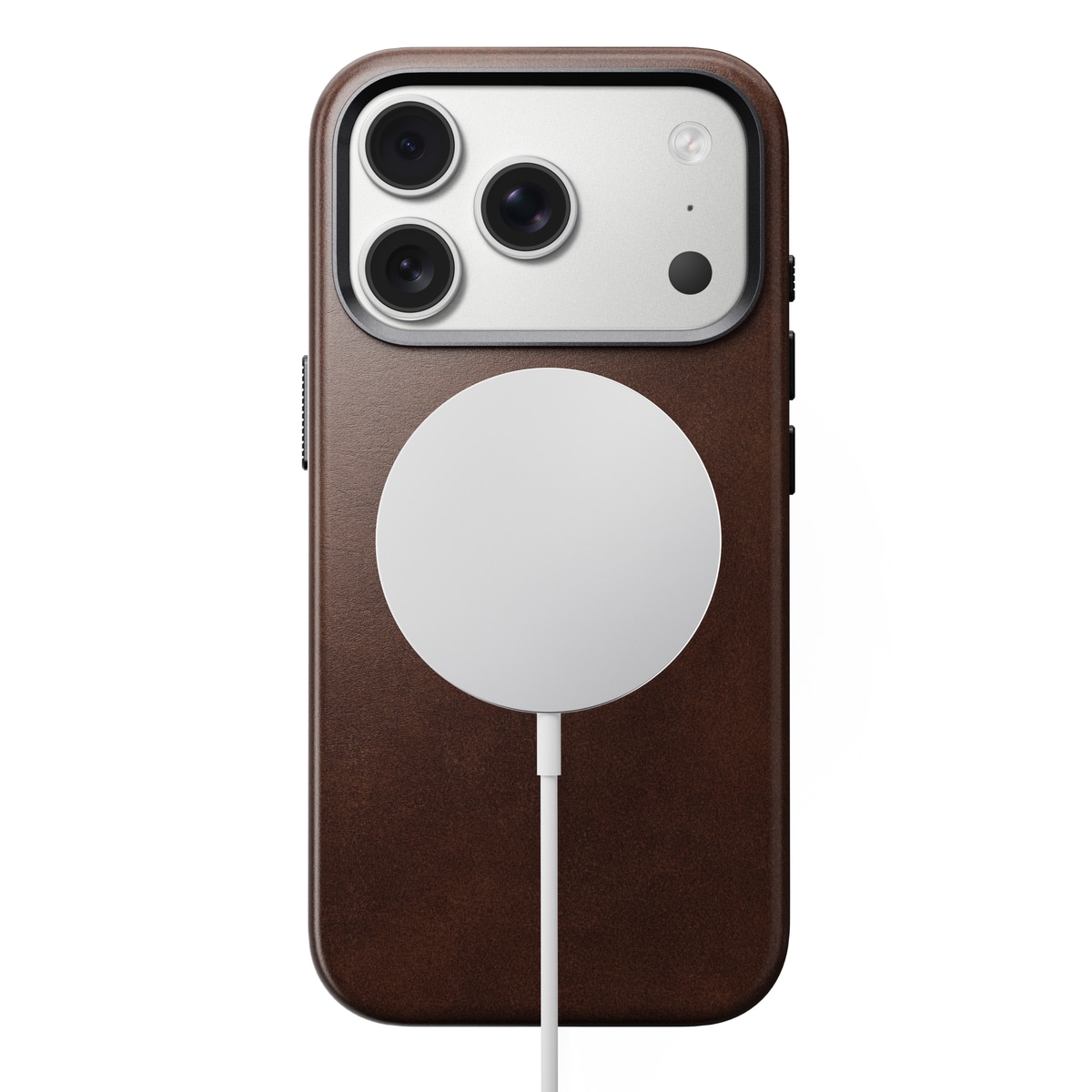 iPhone 17 Pro MagSafe-skal - Traditional Horween Leather Rustic Brown