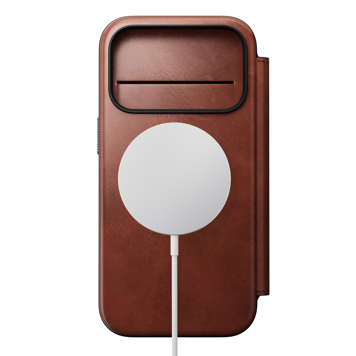 iPhone 17 Pro Läderfodral MagSafe  - Modern Horween Leather Folio Olde Dublin