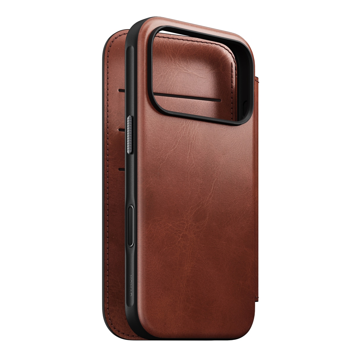 iPhone 17 Pro Läderfodral MagSafe  - Modern Horween Leather Folio Olde Dublin