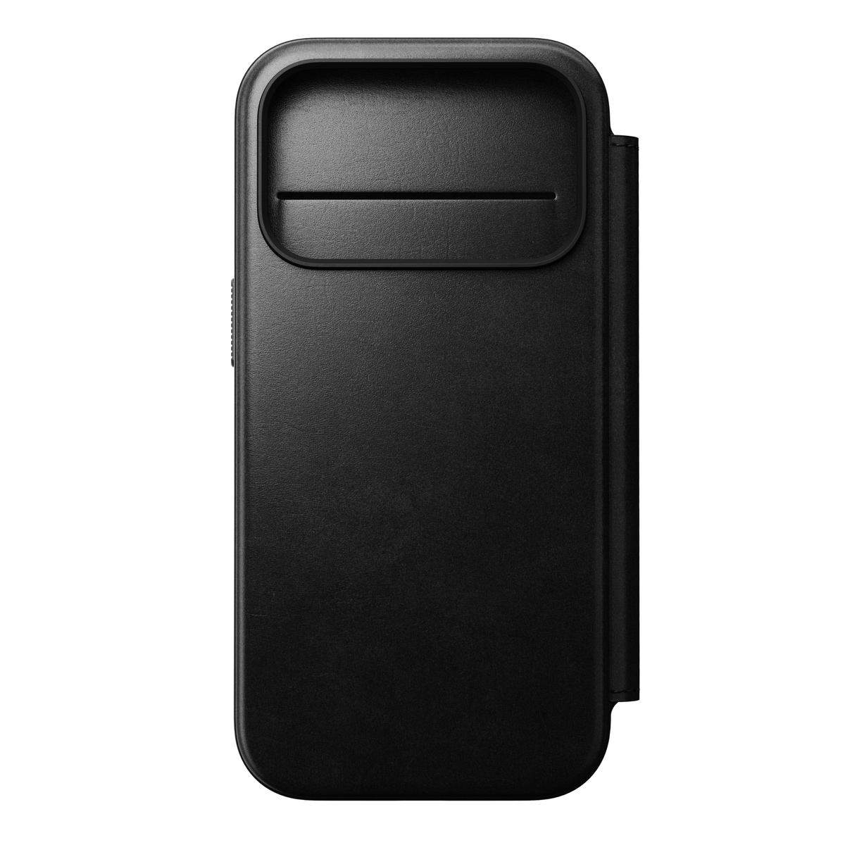 iPhone 17 Pro Läderfodral MagSafe  - Modern Horween Leather Folio Black