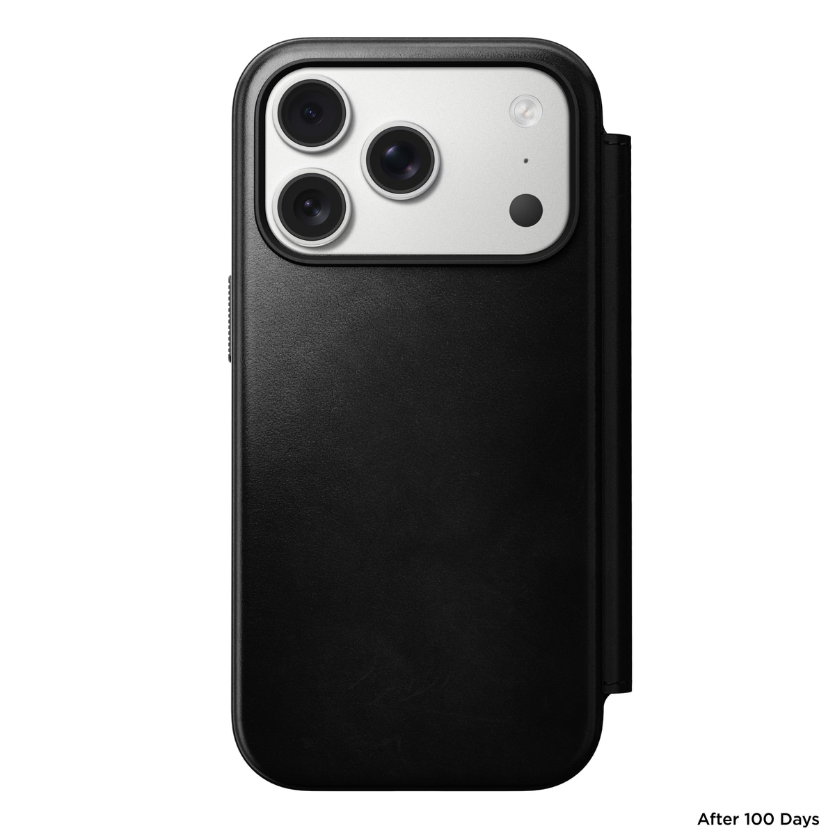 iPhone 17 Pro Läderfodral MagSafe  - Modern Horween Leather Folio Black