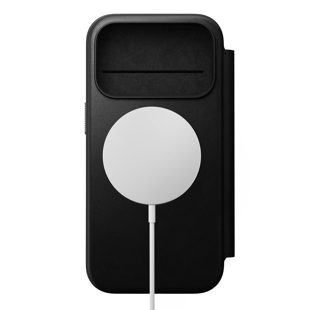 iPhone 17 Pro Fodral MagSafe - Modern Leather Folio, Black