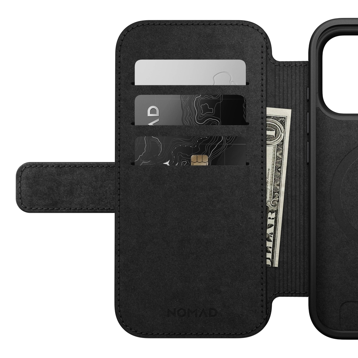iPhone 17 Pro Fodral MagSafe - Modern Leather Folio, Black