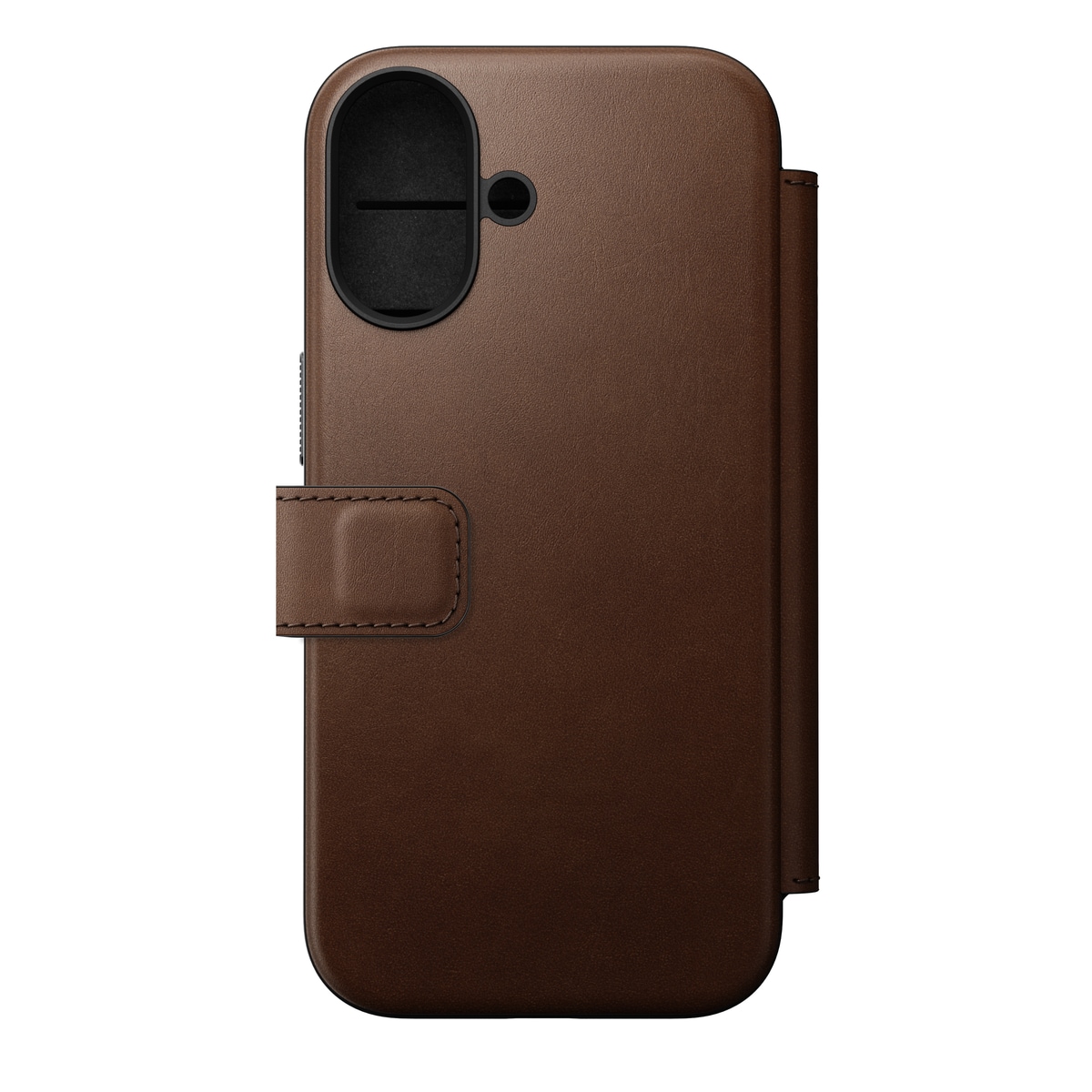 iPhone 17 Fodral MagSafe - Modern Leather Folio, Brown