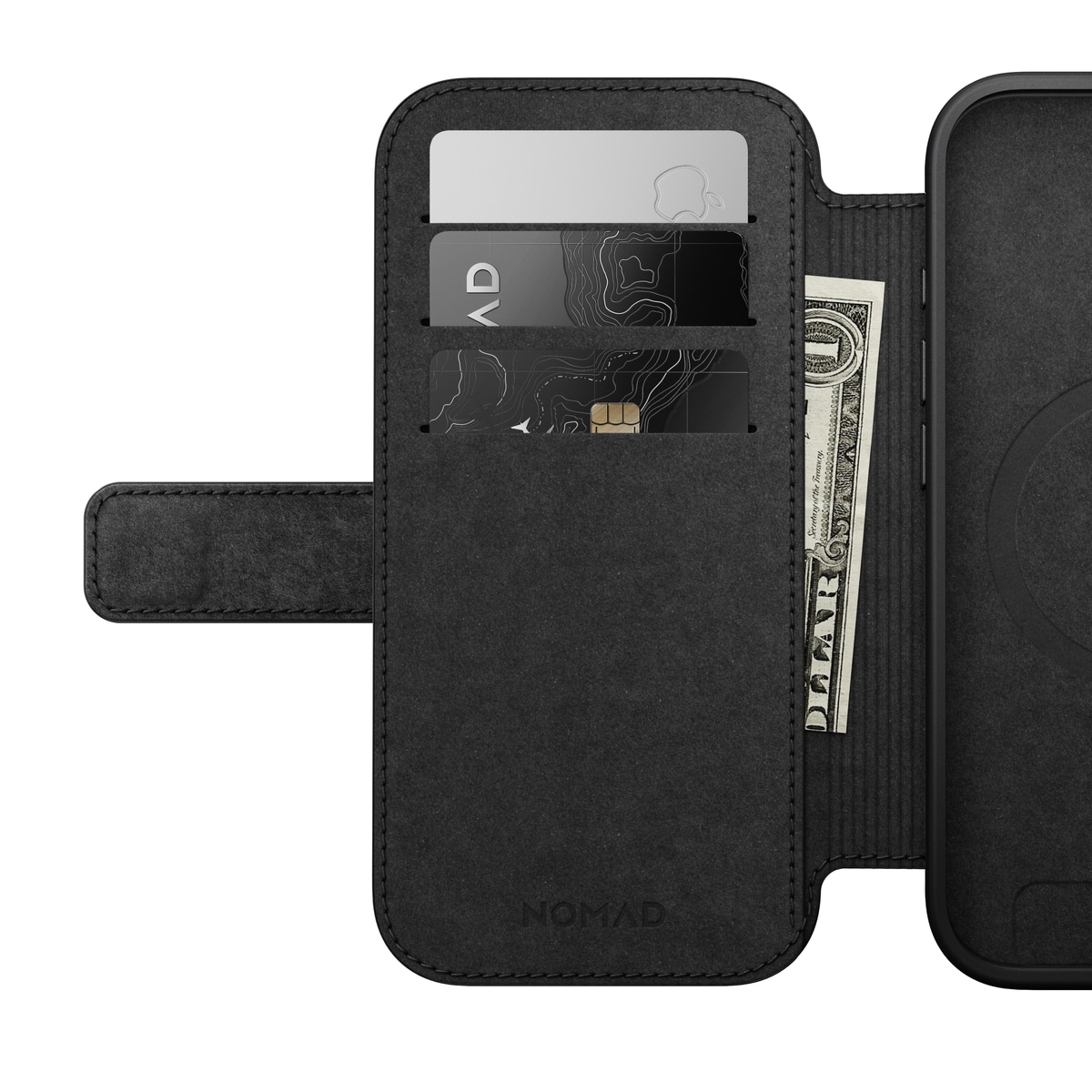 iPhone 17 Fodral MagSafe - Modern Leather Folio, Brown