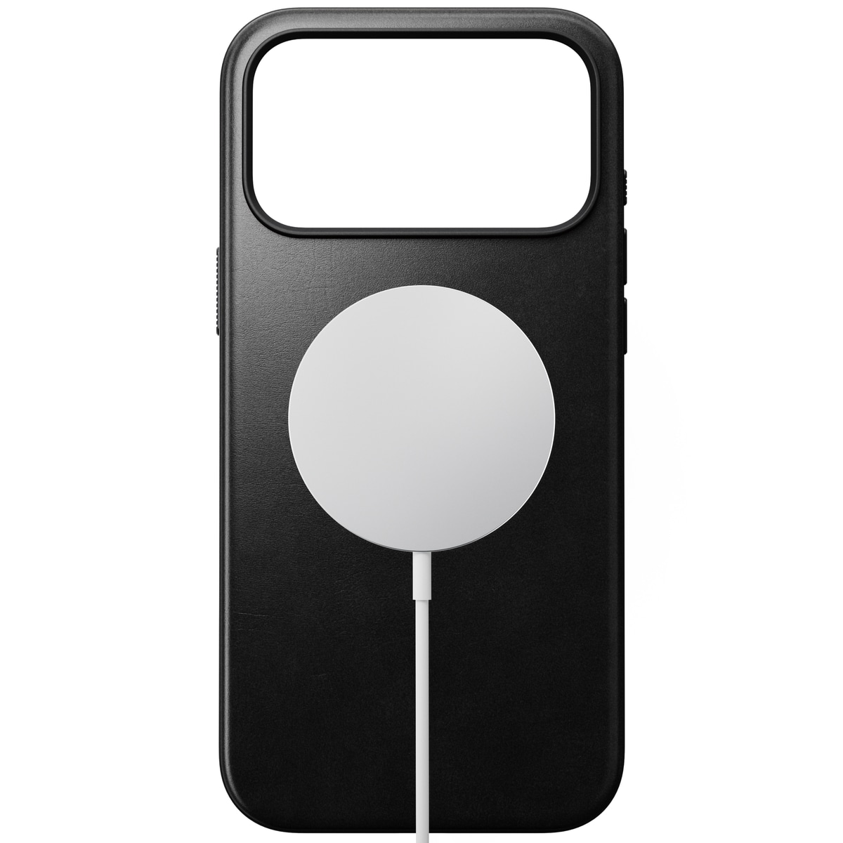 iPhone 17 Pro Max Läderskal MagSafe - Modern Horween Leather Black