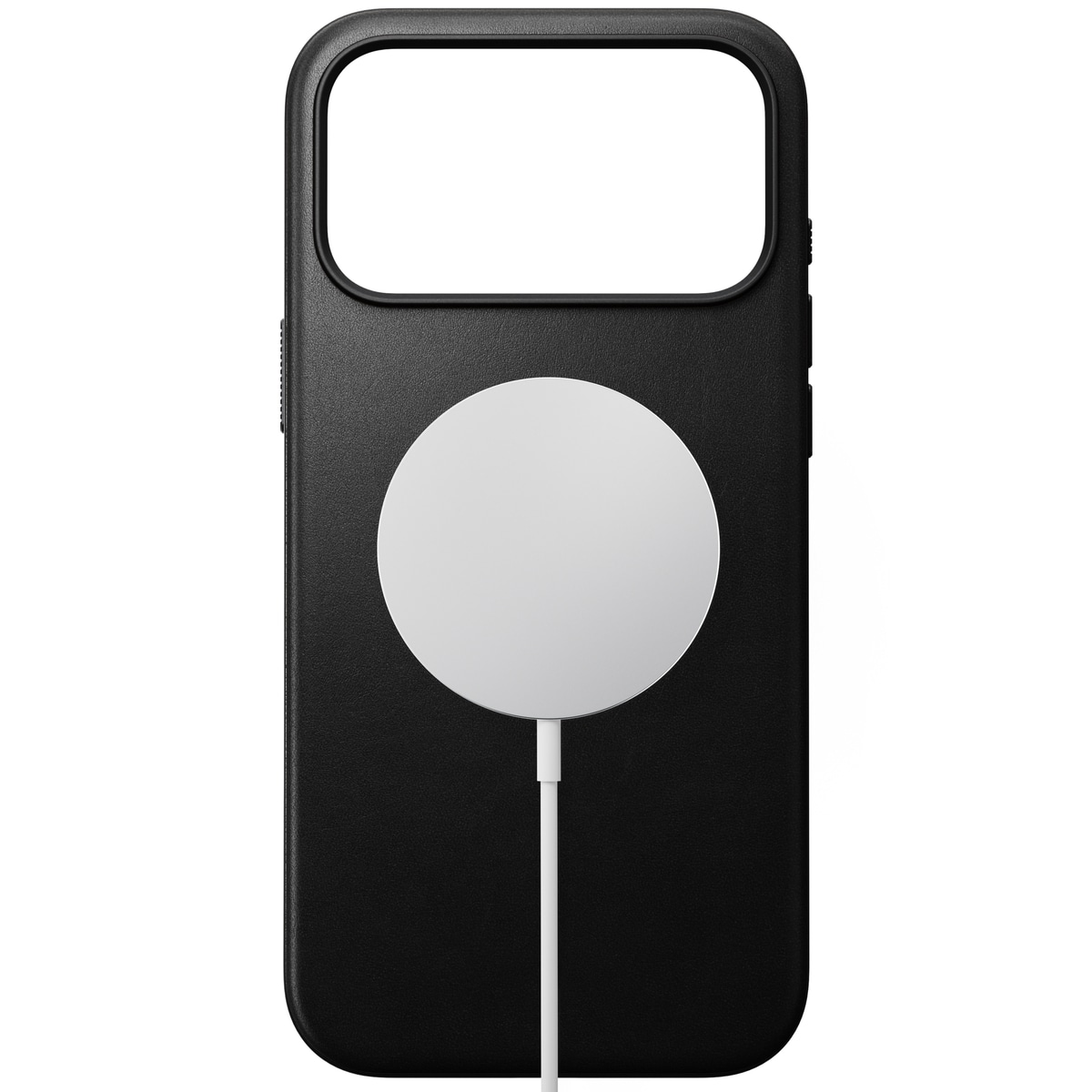 iPhone 17 Pro Max MagSafe Skal - Modern Leather Black