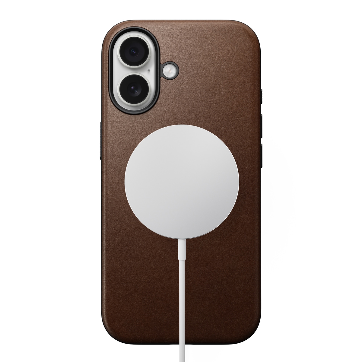 iPhone 17 MagSafe Skal - Modern Leather Brown