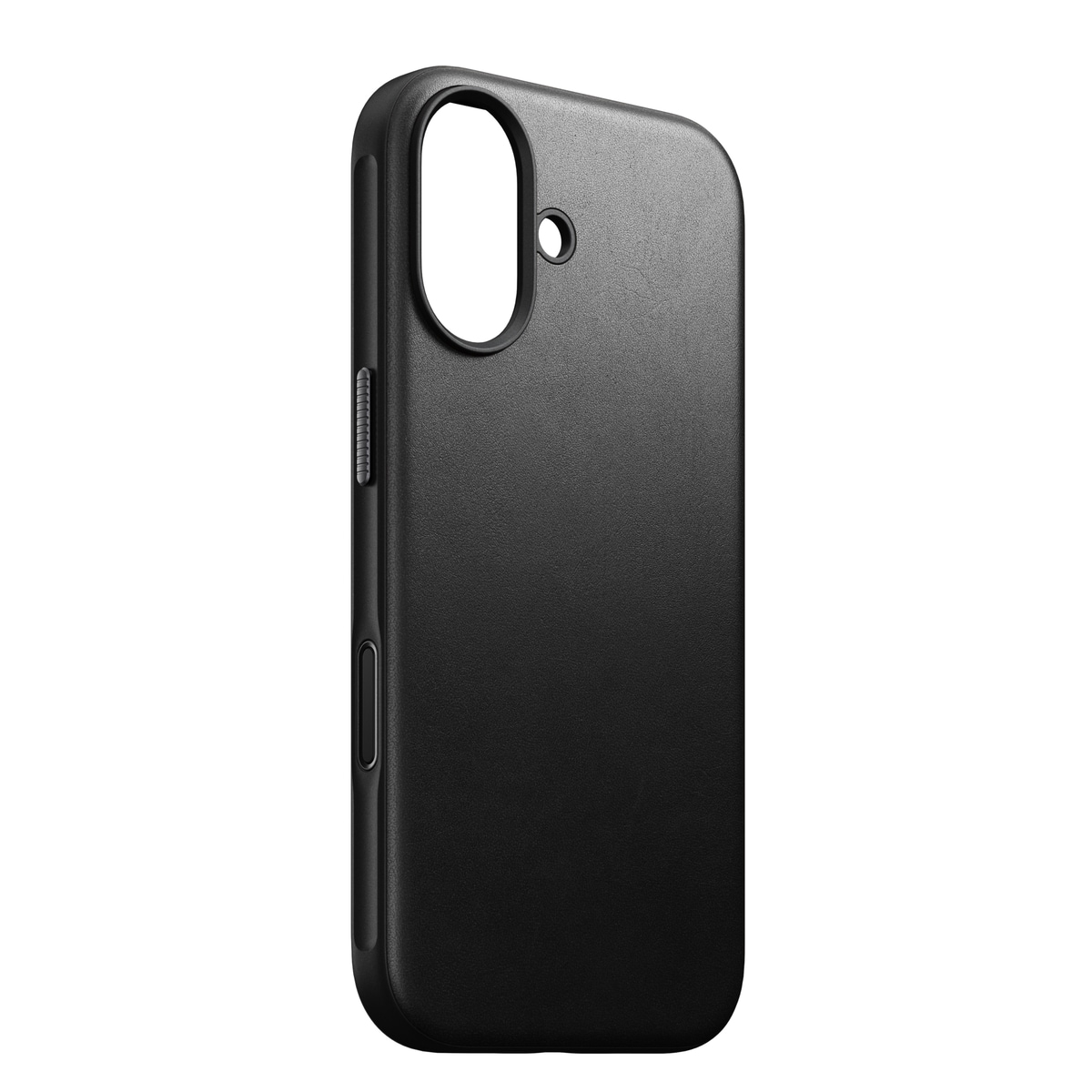 iPhone 17 MagSafe Skal - Modern Leather Black