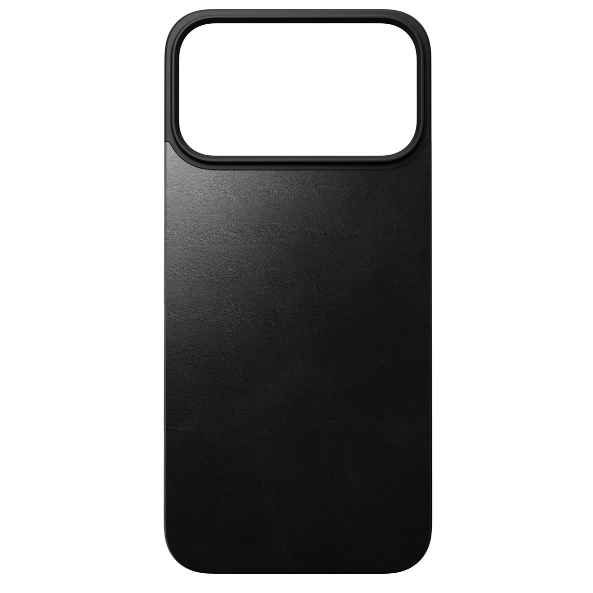 iPhone 17 Pro Max Magnetisk Baksida - Leather Back, Black