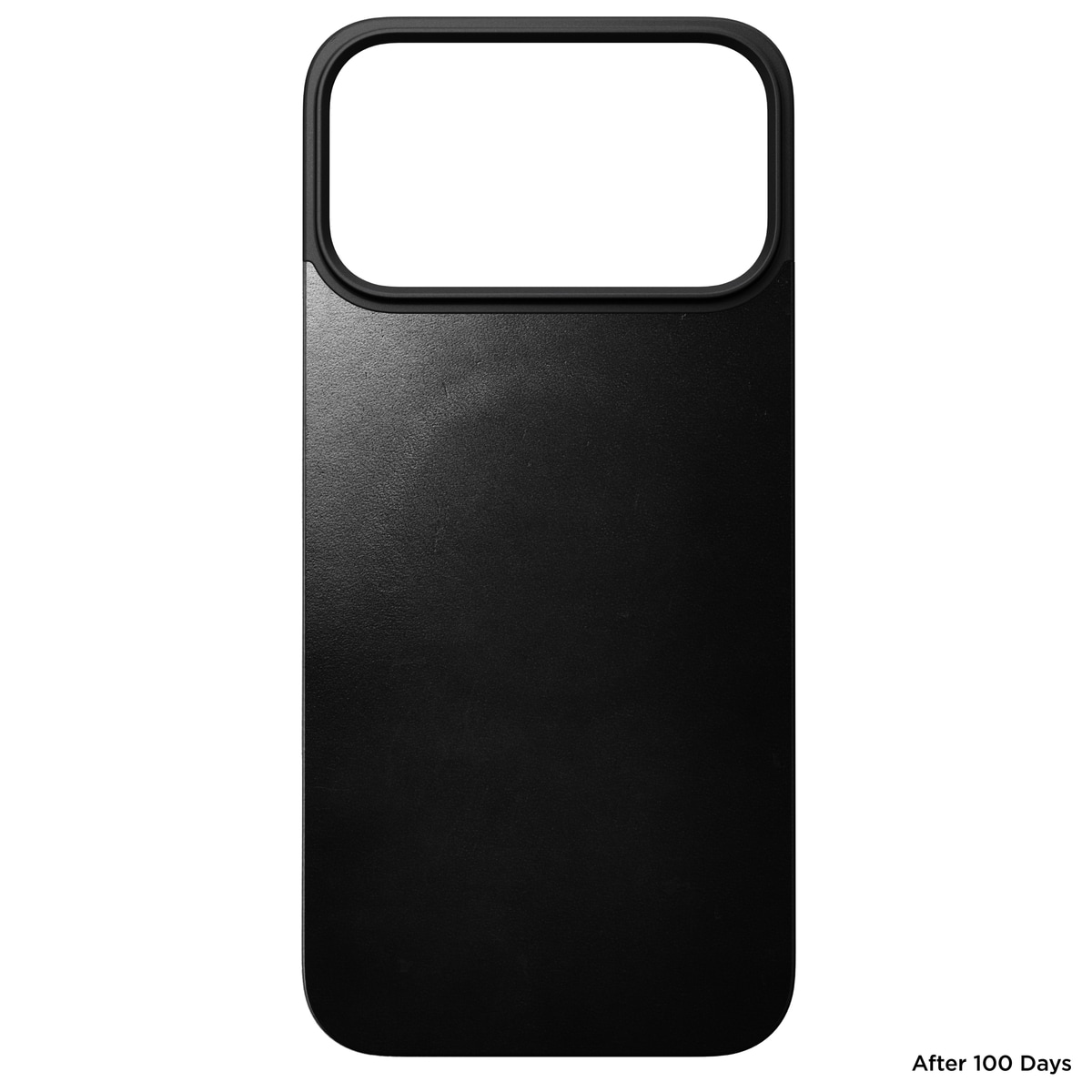 iPhone 17 Pro Max Magnetisk Baksida - Leather Back, Black