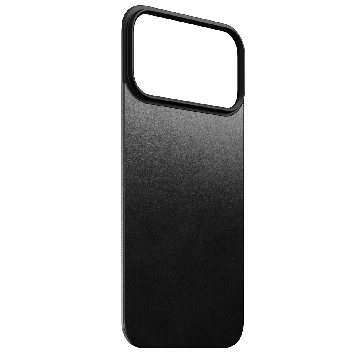 iPhone 17 Pro Max Magnetisk Baksida - Leather Back, Black