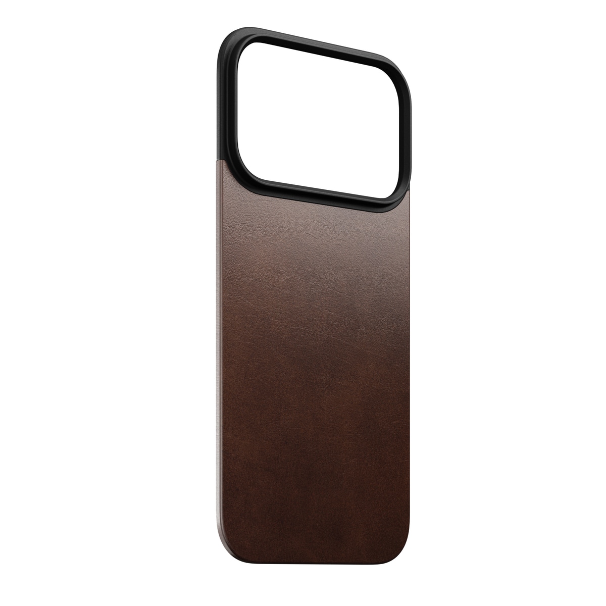 iPhone 17 Pro Magnetisk Baksida - Leather Back, Rustic Brown