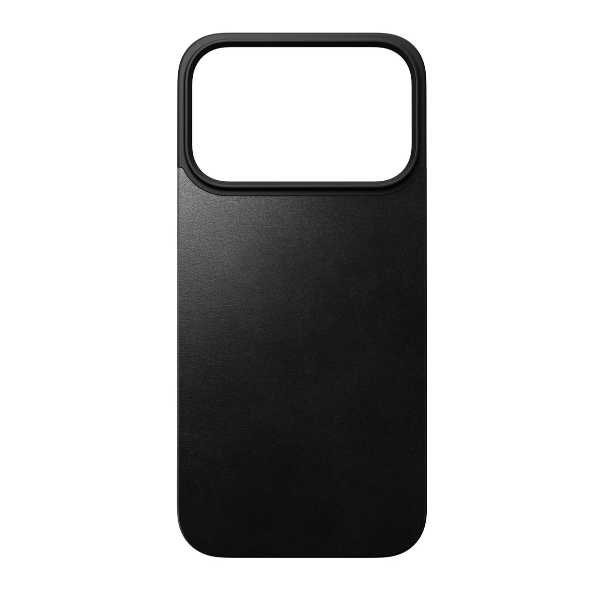 iPhone 17 Pro Magnetisk Baksida - Leather Back, Black