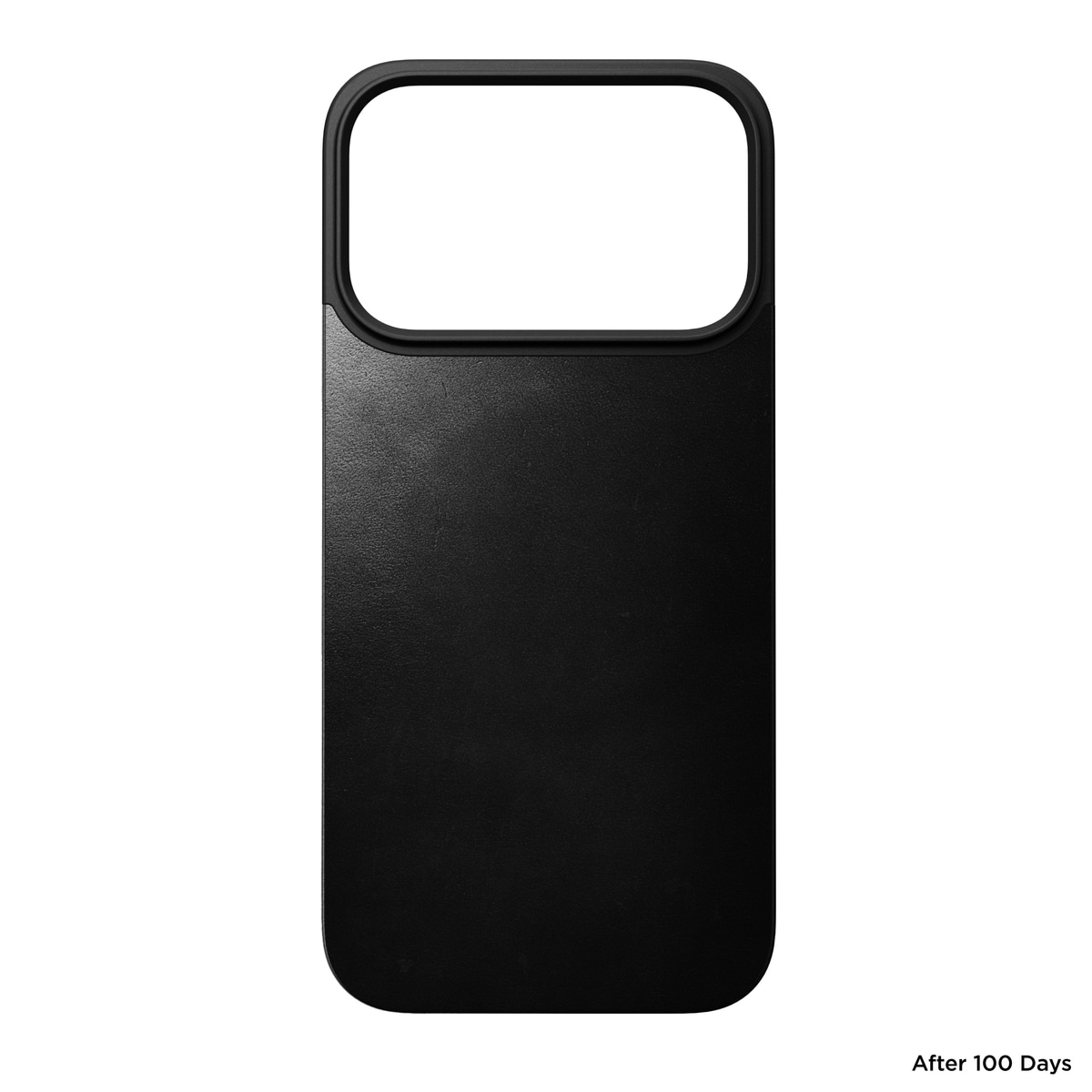 iPhone 17 Pro Magnetisk Baksida - Leather Back, Black