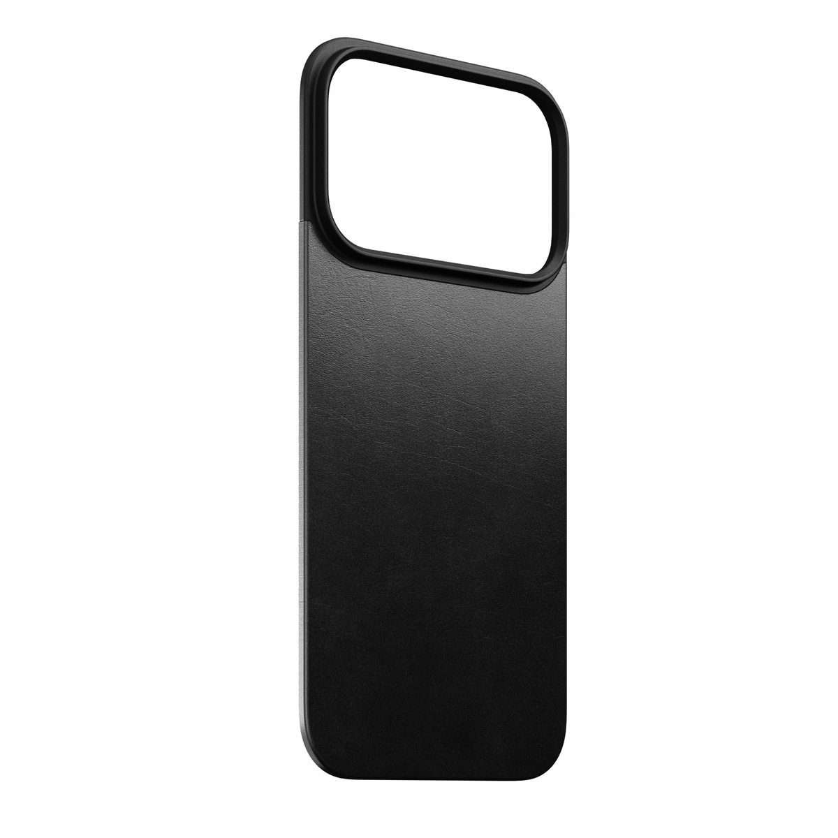 iPhone 17 Pro Magnetisk Baksida - Leather Back, Black