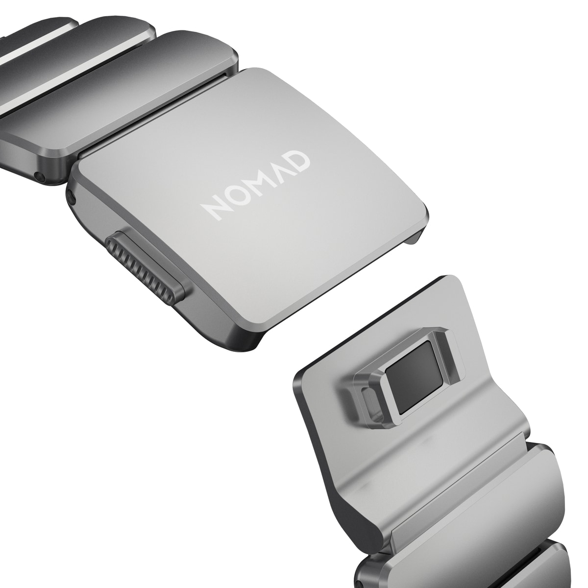 Apple Watch Series 10 46mm Titanium Armband, Silver
