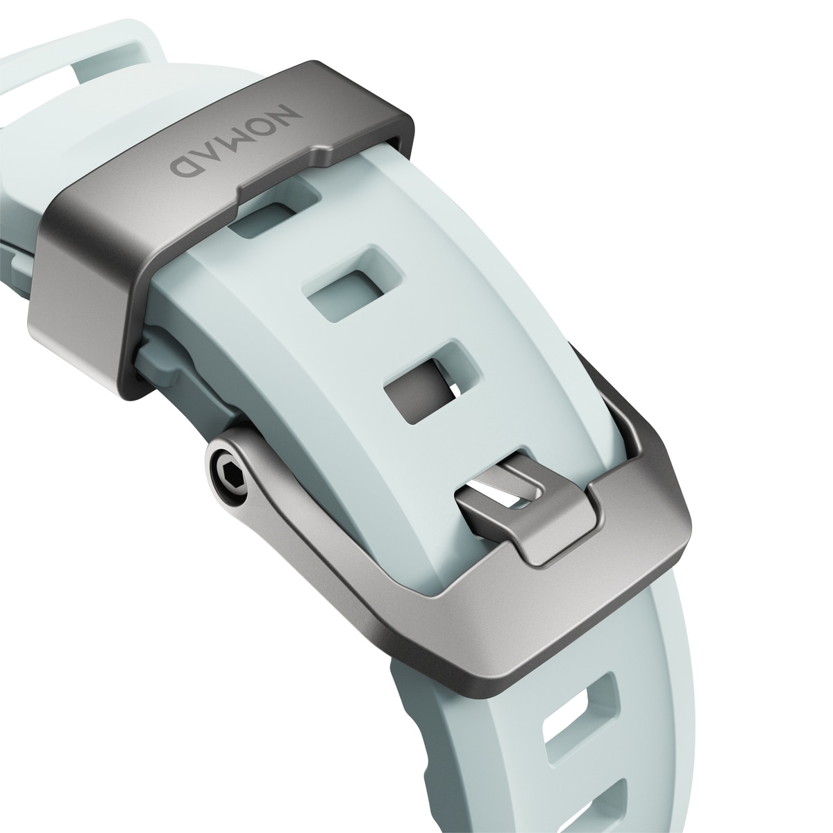 Apple Watch Series 1-3 42mm Armband Rocky Point (Natural Hardware) Icy Blue Glow - Limited edition