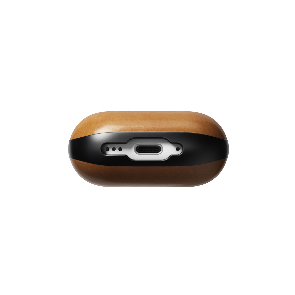 Apple AirPods 4 Läderskal - Modern Case Leather, English Tan-C
