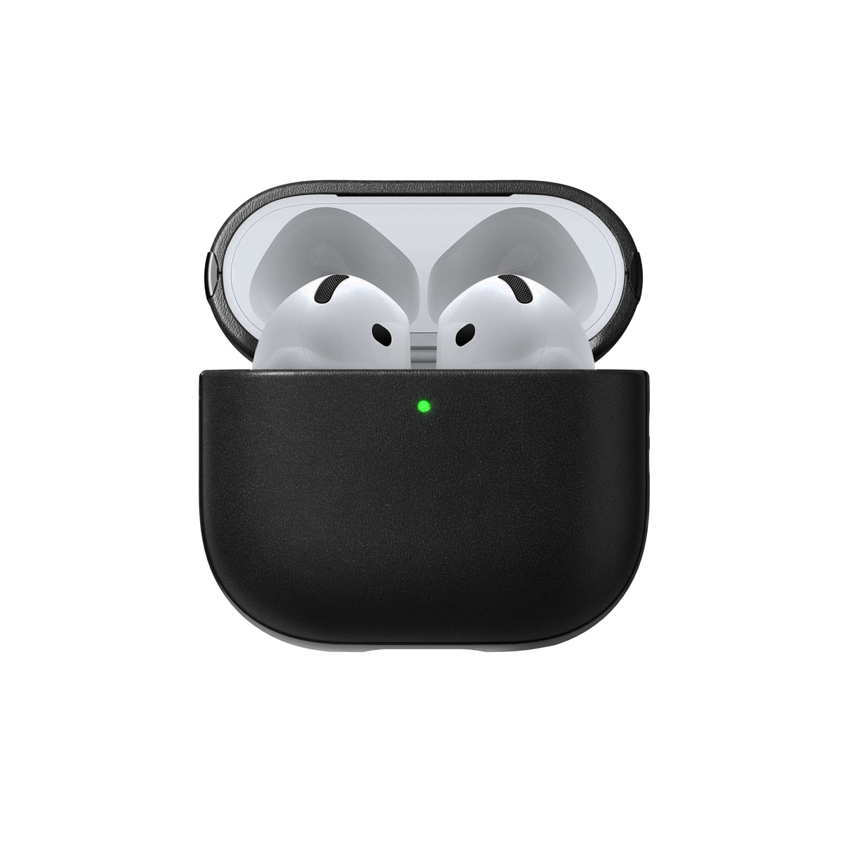 Apple AirPods 4 Läderskal - Modern Case Leather, Black