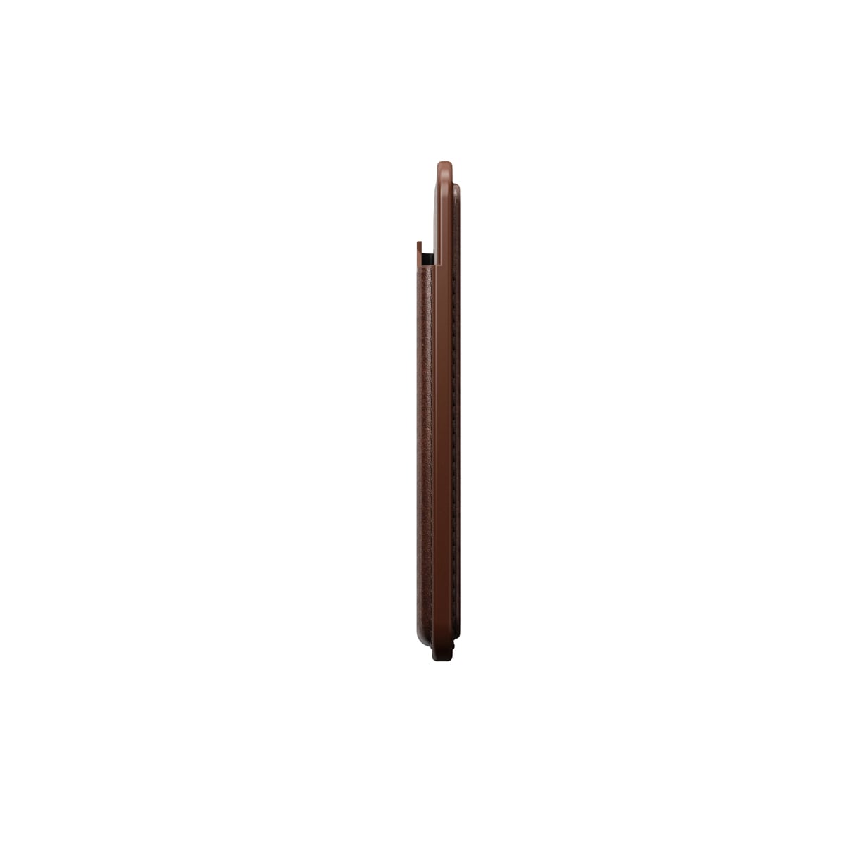 MagSafe-korthållare i Horween Leather med tracker, Rustic Brown