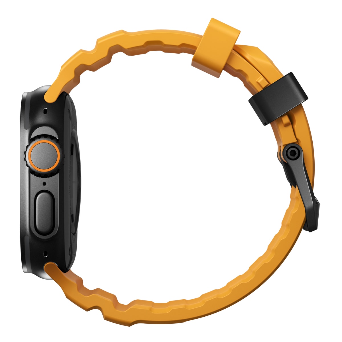 Apple Watch Series 4-6 44mm Armband Rocky Point (Black Hardware) Sol