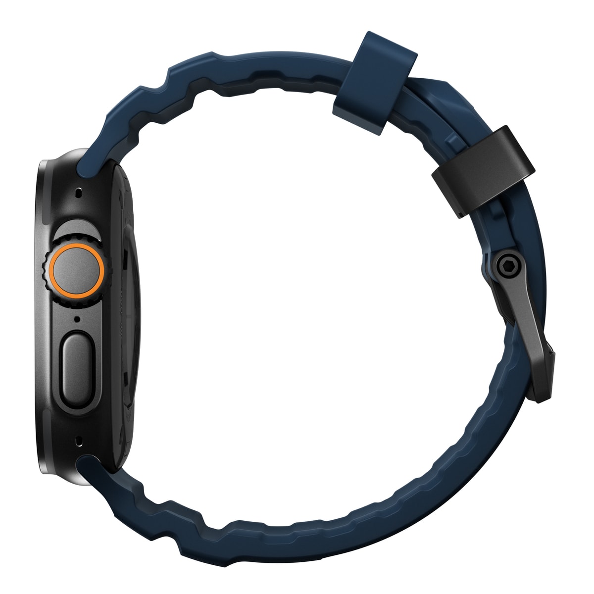 Apple Watch Series 9 45mm Armband Rocky Point (Black Hardware) Atlantic