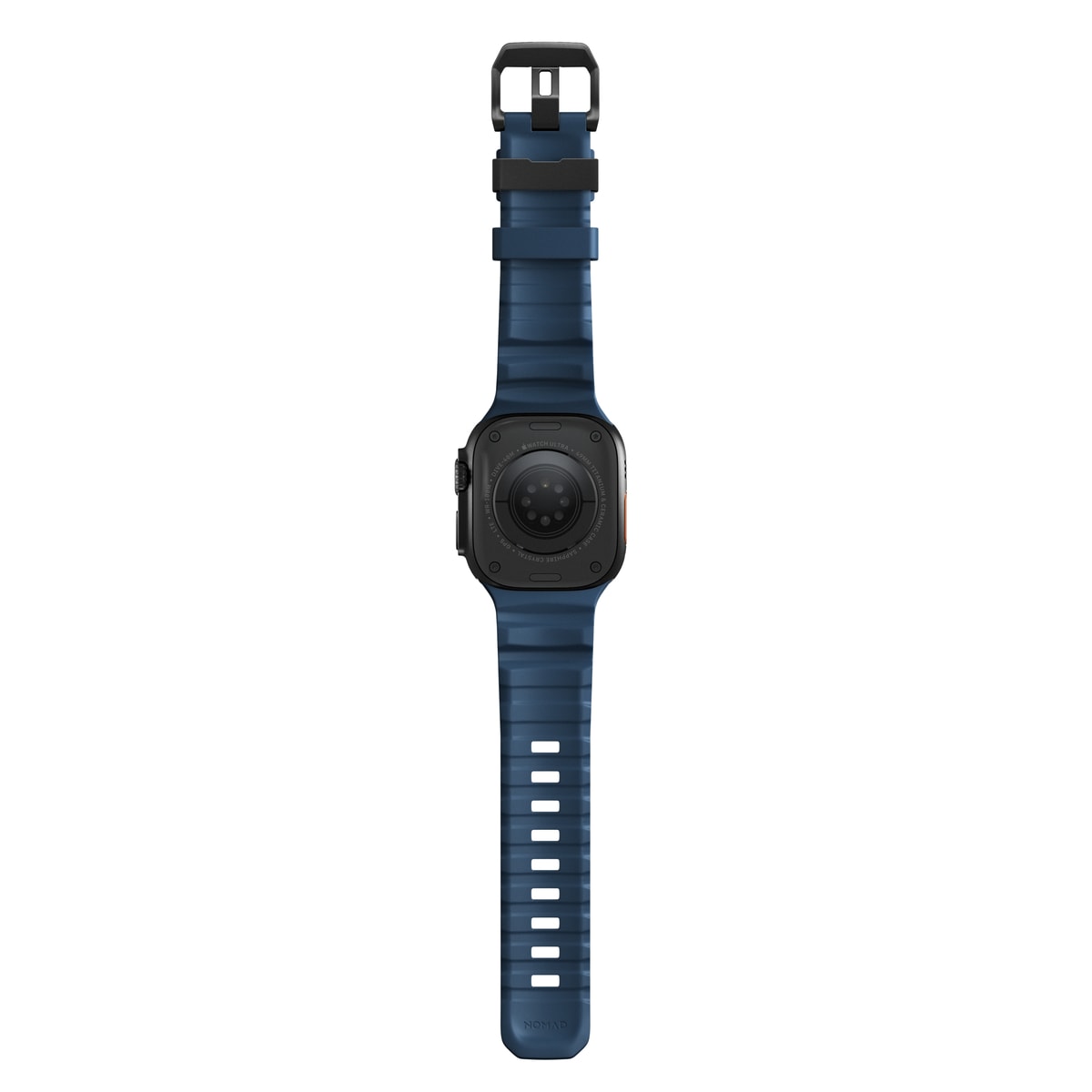 Apple Watch Series 9 45mm Armband Rocky Point (Black Hardware) Atlantic
