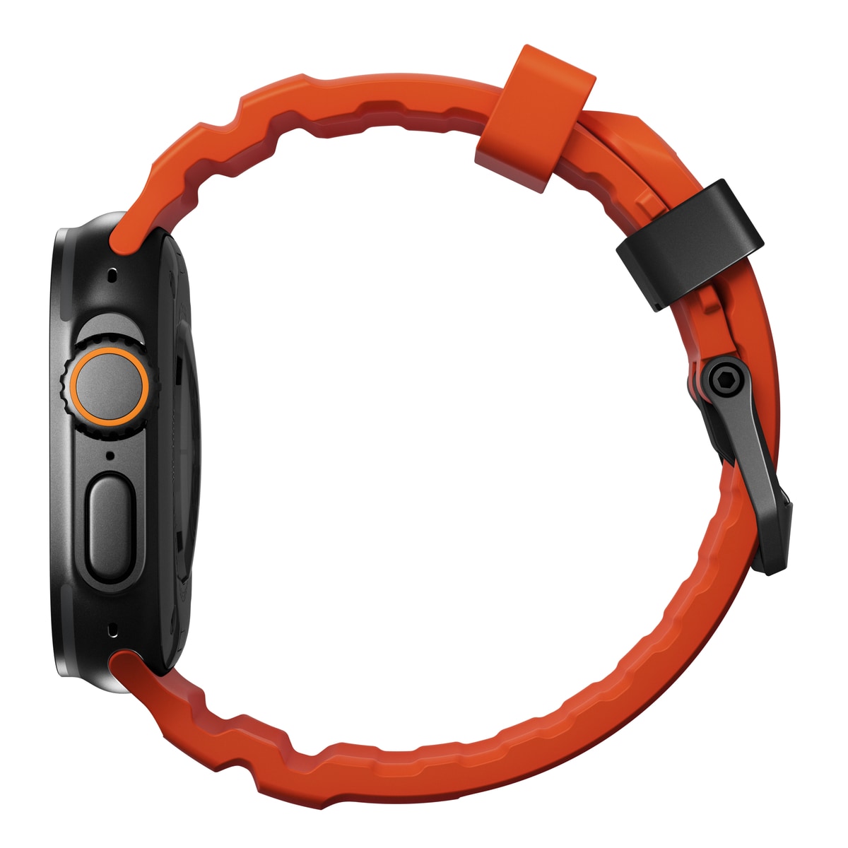 Apple Watch Series 8 45mm Armband Rocky Point (Black Hardware) Magma - Limited edition