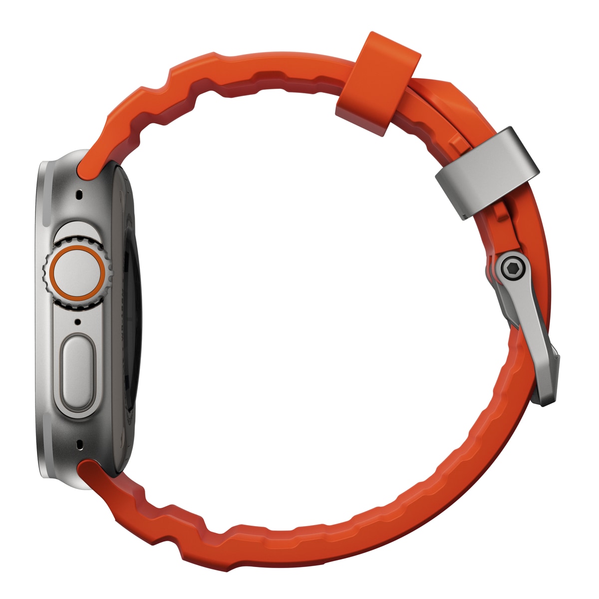 Apple Watch Series 8 45mm Armband Rocky Point (Natural Hardware) Magma - Limited edition